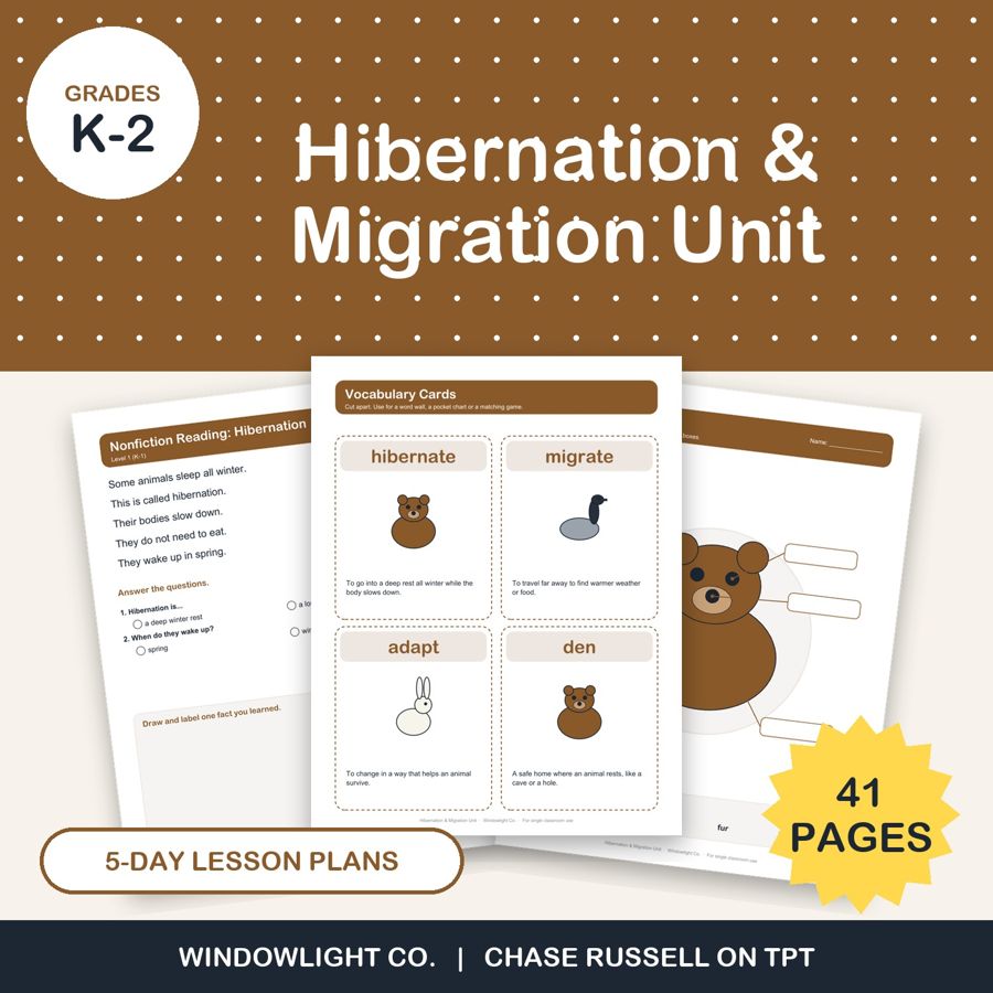 Hibernation & Migration Unit cover